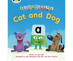 KNYGA Jack Bell Bug Club Phonics - Phase 2 Unit 3: Alphablocks Cat and Dog