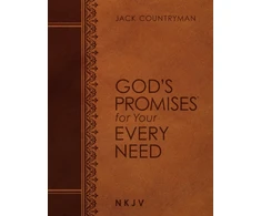 KNYGA Jack Countryman God's Promises for Your Every Need NKJV (Large Text Leathersoft)