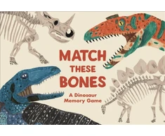 KNYGA James Barker Match these Bones, A Dinosaur Memory Game