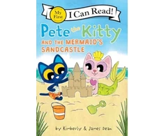 KNYGA James Dean Pete the Kitty and the Mermaid's Sandcastle