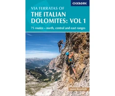 KNYGA James Rushforth Via Ferratas of the Italian Dolomites Volume 1