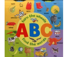 KNYGA Jan Lewis Abc: Turn the Wheels - Find the Words