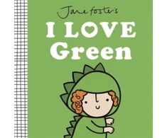KNYGA Jane Foster's I Love Žalias