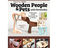 KNYGA Jean Bernard Germe Easy-to-Make Wooden People &amp; Pets with Personality