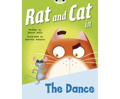 KNYGA Jeanne Willis Bug Club Raudona B (KS1) Rat and Cat in The Dance 6-pack