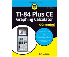KNYGA Jeff Mccalla TI-84 Plus CE Graphing Calculator For Dummies
