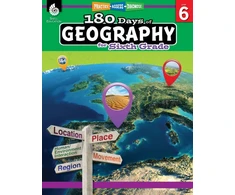 KNYGA Jennifer Edgerton 180 Days™: Geography for Sixth Grade