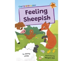 KNYGA Jenny Jinks; Abigail Hall Feeling Sheepish, (Oranžinis Early Reader)