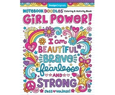 KNYGA Jess Volinski Notebook Doodle Girl Power!
