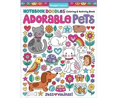 KNYGA Jess Volinski Notebook Doodles Adorable Pets
