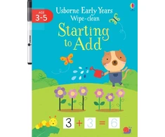 KNYGA Jessica Greenwell Early Years Wipe-Clean Starting to Add