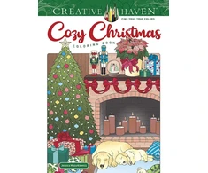 KNYGA Jessica Mazurkiewicz Creative Haven Cozy Christmas Coloring Book