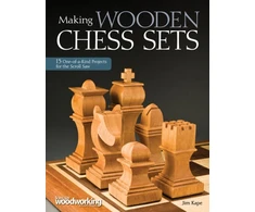 KNYGA Jim Kape Making Wooden Chess Sets