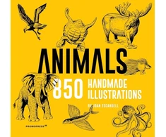 KNYGA Joan Escandell Animals: 850 Handmade Illustrations