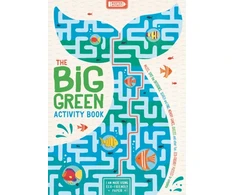 KNYGA John Bigwood Big Žalias Activity Book