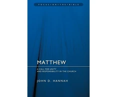 KNYGA John D Hannah Matthew: A Call for Unity and Responsibility in the Church