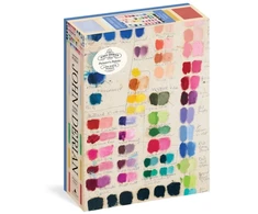 KNYGA John Derian Paper Goods: Painter's Palette 1,000-Piece Puzzle