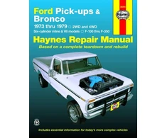 KNYGA John Haynes Ford pick-ups F-100-F-350 &amp; Bronco (1973-1979) Haynes Repair Manual (USA)