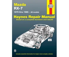 KNYGA John Haynes Mazda RX-7 for Mazda RX-7, GS, GSL &amp; GSL-SE (1979-1985) Haynes Repair Manual (USA)