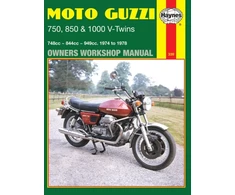 KNYGA John Haynes Moto Guzzi 750, 850 &amp; 1000 V-Twins (74 - 78)
