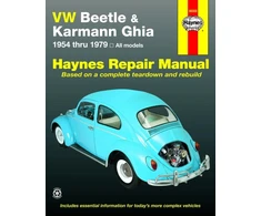 KNYGA John Haynes Volkswagen VW Beetle &amp; Karmann Ghia (1954-1979) Haynes Repair Manual (USA)