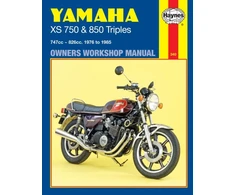 KNYGA John Haynes Yamaha XS750 &amp; 850 Triples (76 - 85) Haynes Repair Manual