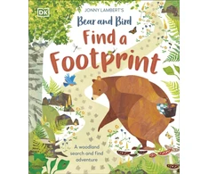 KNYGA Jonny Lambert’s Bear and Bird: Find a Footprint, A Woodland Search and Find Adventure