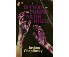 KNYGA Joshua Chaplinsky Letters to the Violetinė Satin Killer