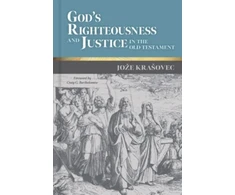 KNYGA Joze Krasovec God's Righteousness and Justice in the Old Testament