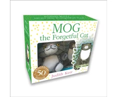 KNYGA Judith Kerr Mog the Forgetful Cat Book and Toy Gift Set