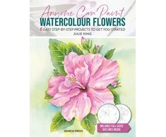 KNYGA Julie King Anyone Can Paint Watercolour Flowers