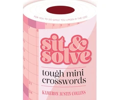 KNYGA Kameron Austin Collins Sit &amp; Solve Tough Mini Crosswords