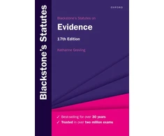 KNYGA Katharine Grevling Blackstone's Statutes on Evidence