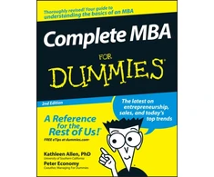 KNYGA Kathleen, Ph.D. Allen, Kathleen R Allen Complete MBA For Dummies