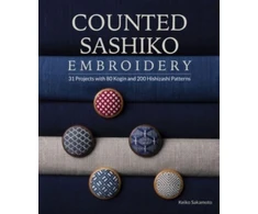 KNYGA Keiko Sakamoto Counted Sashiko Embroidery