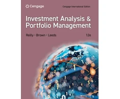 KNYGA Keith Brown Investment Analysis and Portfolio Management, Cengage International Edition