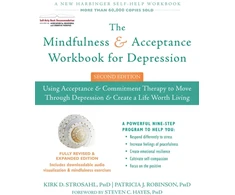 KNYGA Kirk D Strosahl Mindfulness and Acceptance Workbook for Depression, 2nd Edition