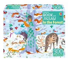 KNYGA Kirsteen Robson Usborne Book and Jigsaw In the Forest