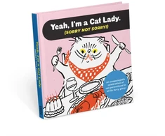 KNYGA Knock Knock Knock I'm a Cat Lady Sorry Not Sorry Book