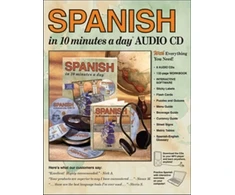 KNYGA Kristine K Kershul SPANISH in 10 minutes a day BOOK + AUDIO