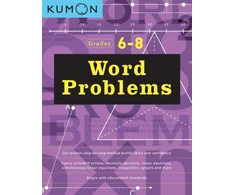 KNYGA Kumon Publishing North America Kumon Word Problems Grades 6/8
