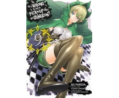 KNYGA Kunieda Is It Wrong to Try to Pick Up Girls in a Dungeon?, Vol. 9 (manga)