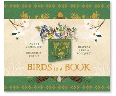 KNYGA Lesley Earle Birds in a Book (A Bouquet in a Book): Jacket Comes Off. Branches Pop Up. Ekranas Like a Bouquet!
