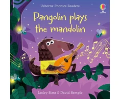 KNYGA Lesley Sims Pangolin plays the mandolin