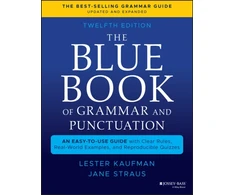 KNYGA Lester Kaufman Mėlyna Book of Grammar and Punctuation