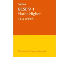 KNYGA Letts Gcse GCSE 9-1 Maths Higher In A Week