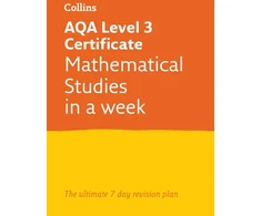 KNYGA Letts Post-16 Staff AQA Level 3 Certificate Mathematical Studies: In a Week