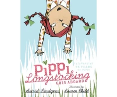 KNYGA Lindgren Astrid Pippi Longstocking Goes Aboard
