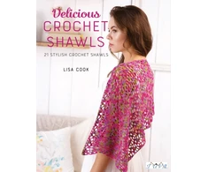 KNYGA Lisa Cook Delicious Crochet Shawls