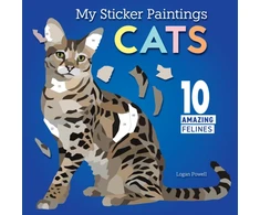 KNYGA Logan Powell My Sticker Paintings: Cats